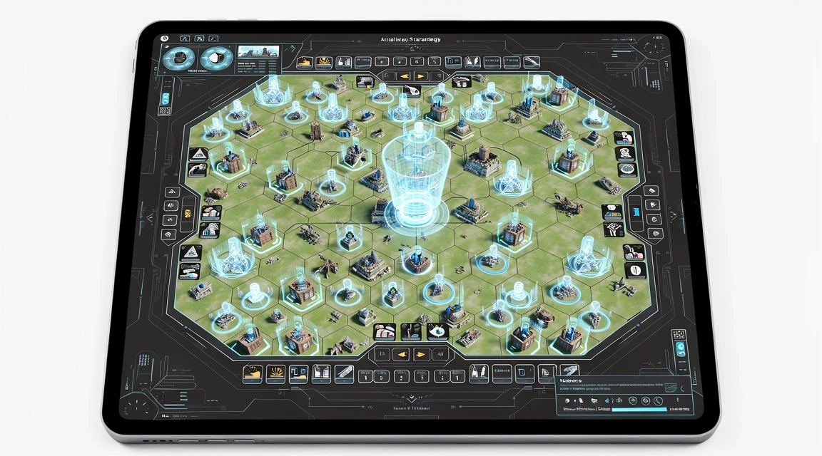 Tactical mobile strategy game